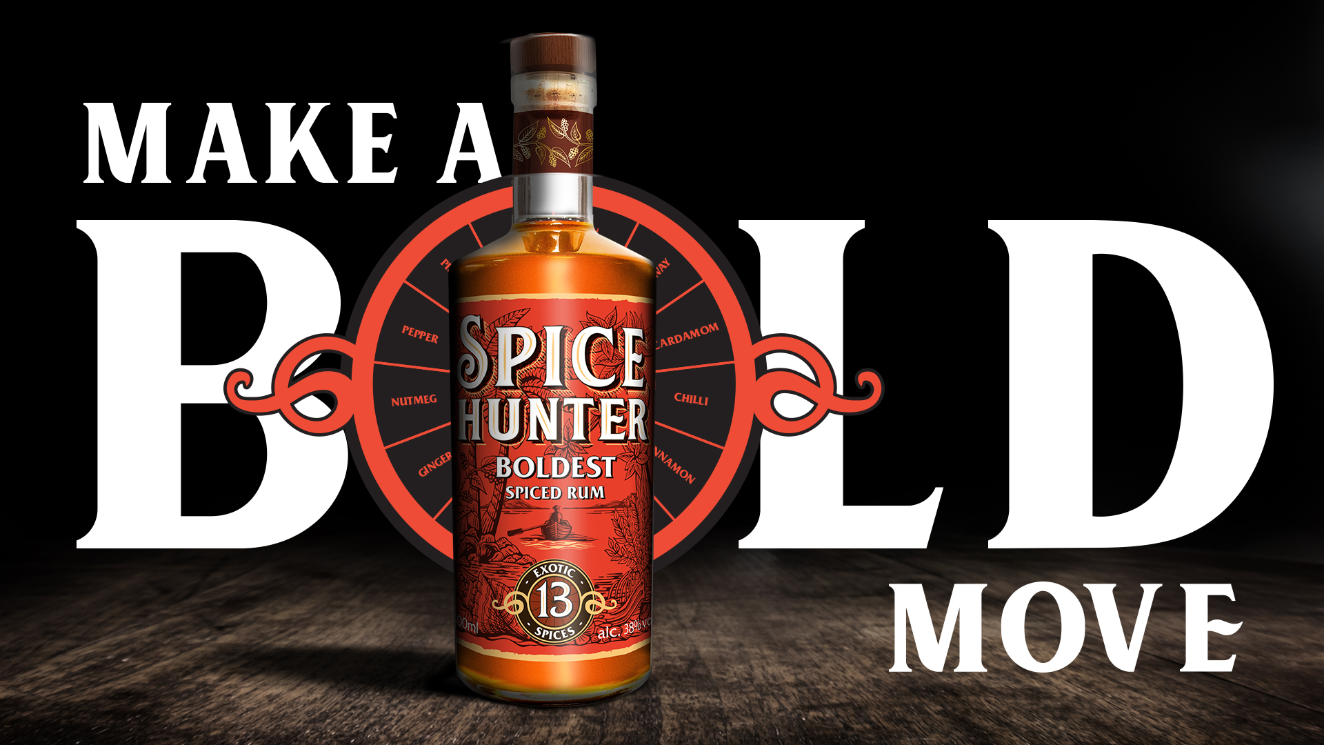 The Boldest Spiced Rum in the World Launches in the UK Spice Hunter Rum
